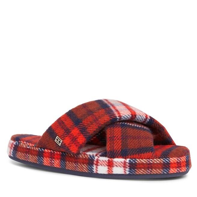 

Тапочки Tommy Hilfiger TartanCheck Home, красный