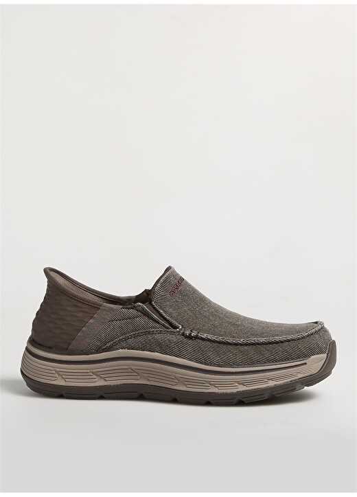 

Коричневые мужские повседневные туфли Skechers, Коричневый