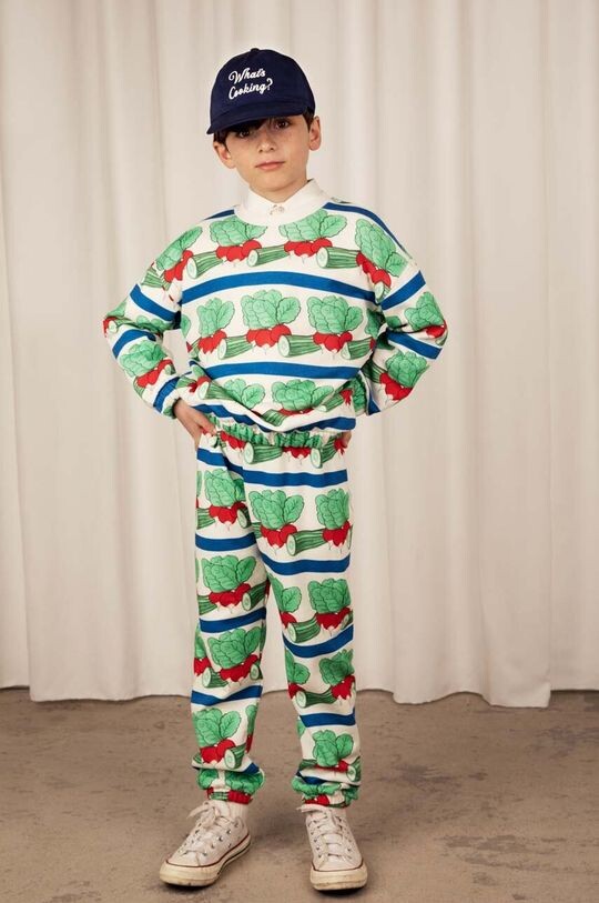 

Спортивные брюки из хлопка для мальчиков Mini Rodini, мультиколор