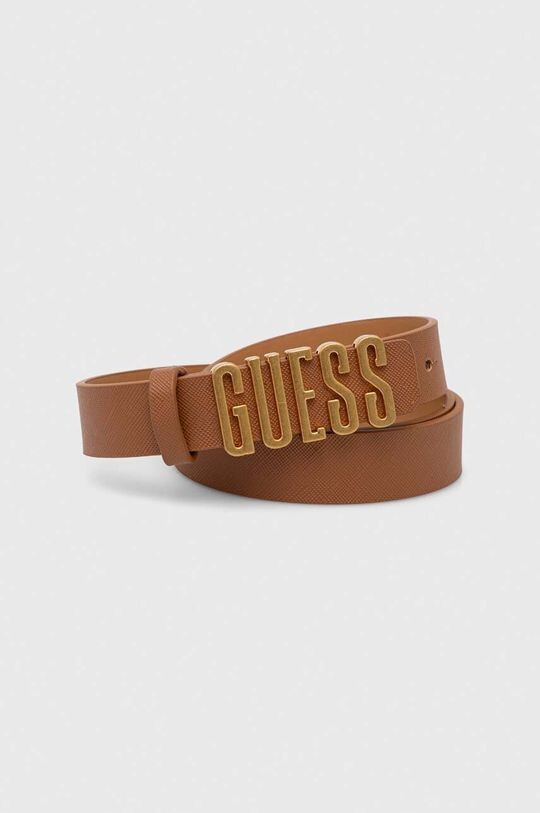 

Угадай ремень Guess, коричневый