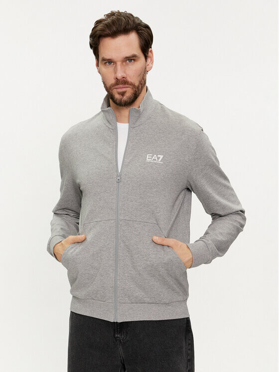 

Толстовка обычного кроя Ea7 Emporio Armani, серый