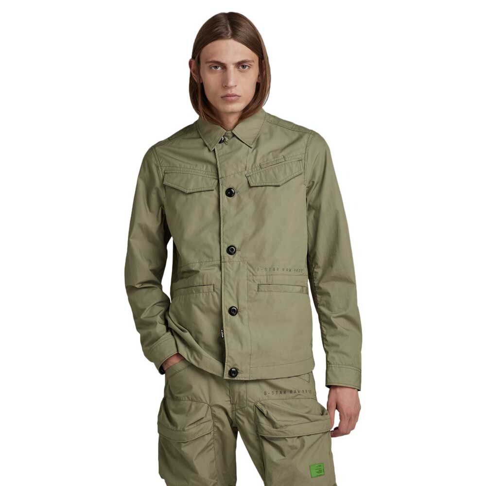 

Куртка G-Star Worker Overshirt, зеленый
