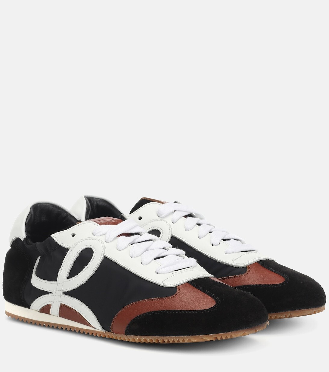 

Кроссовки Ballet Runner из нейлона и кожи Loewe, разноцветный