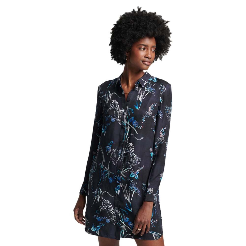 

Платье Superdry Studios Shirt, синий