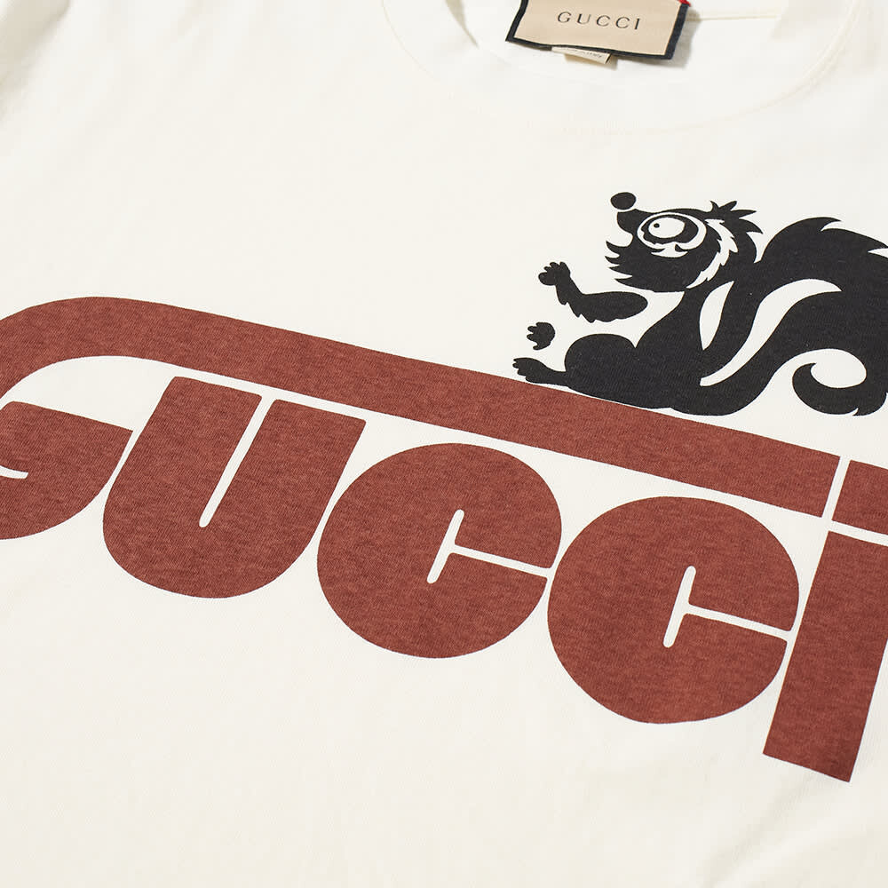 

Футболка Gucci с длинным рукавом Skunk, белый