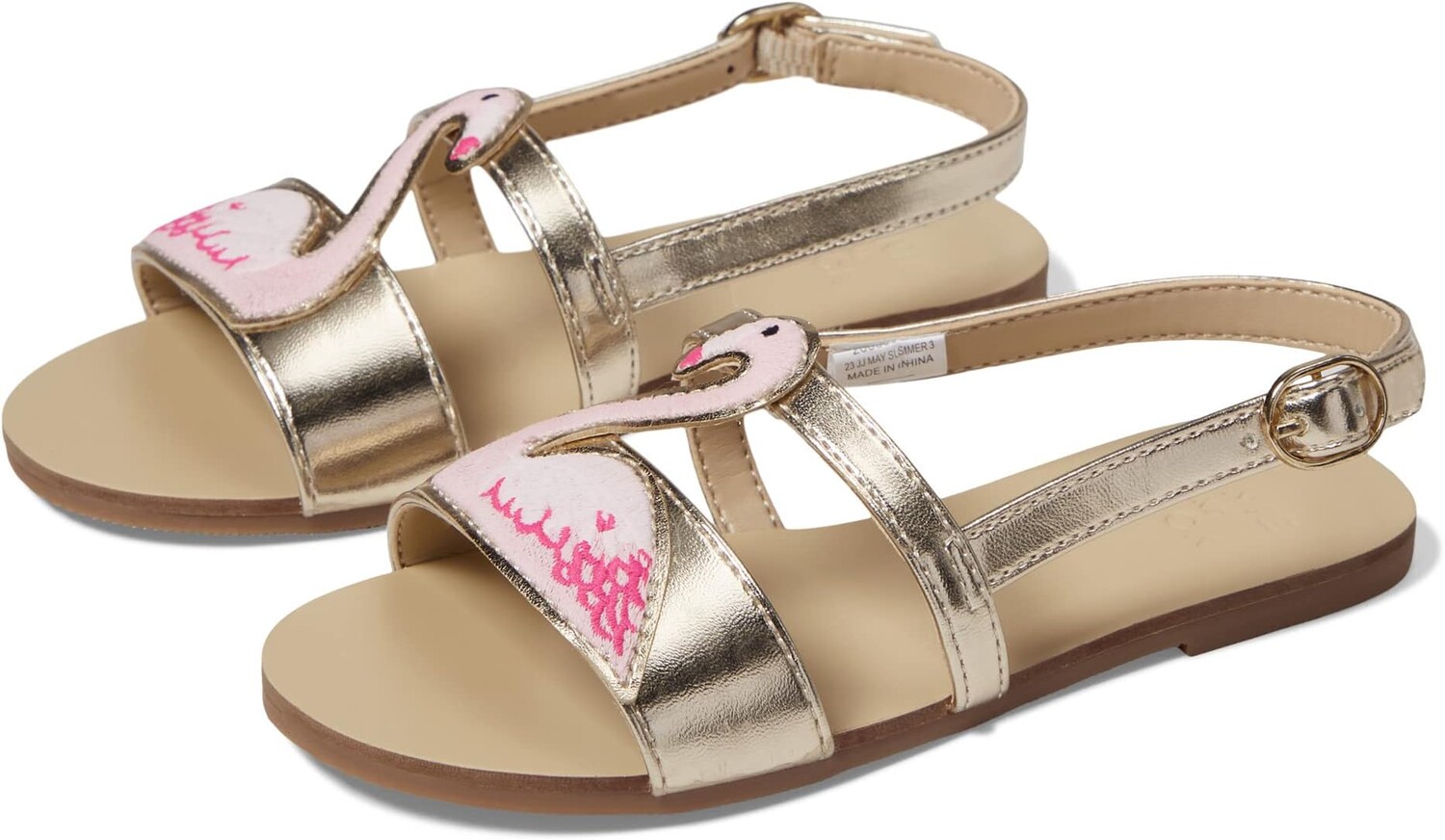 

Сандалии на плоской подошве Flamindo Sandal Janie and Jack, цвет Multicolor