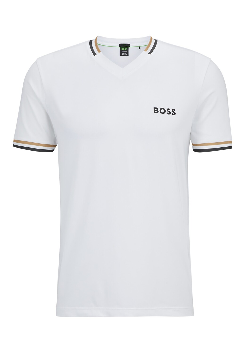

Футболка BOSS TEEVN MB Slim Fit, белый