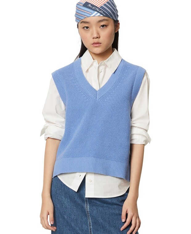 

Вязанный топ Marc O'Polo Denim, синий