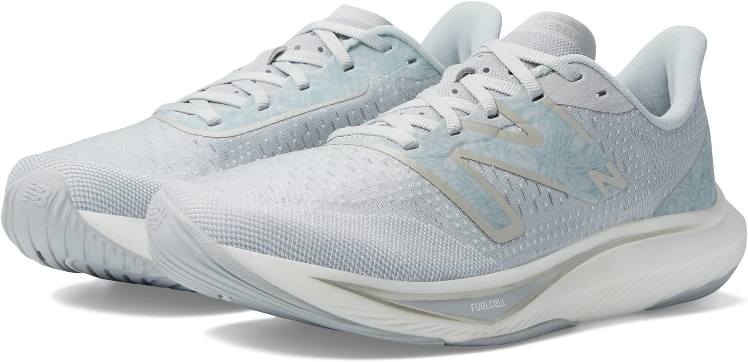

Кроссовки FuelCell Rebel v3 New Balance, цвет Light Aluminum/White
