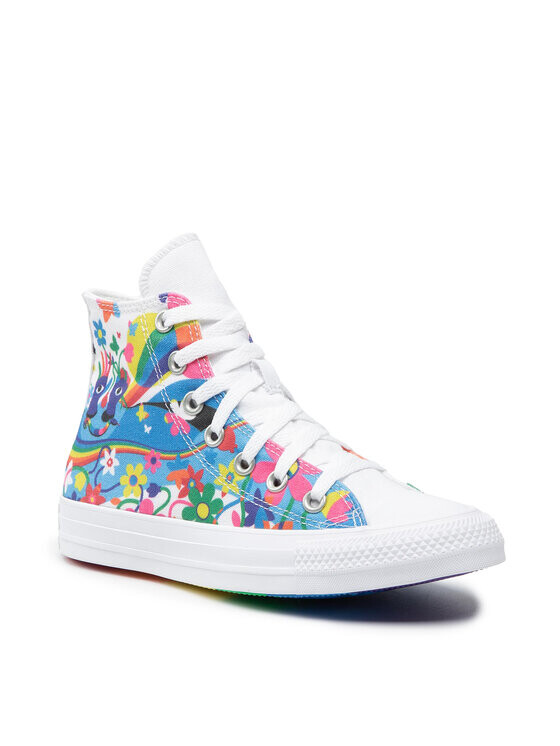 

Кроссовки из ткани Converse, мультиколор