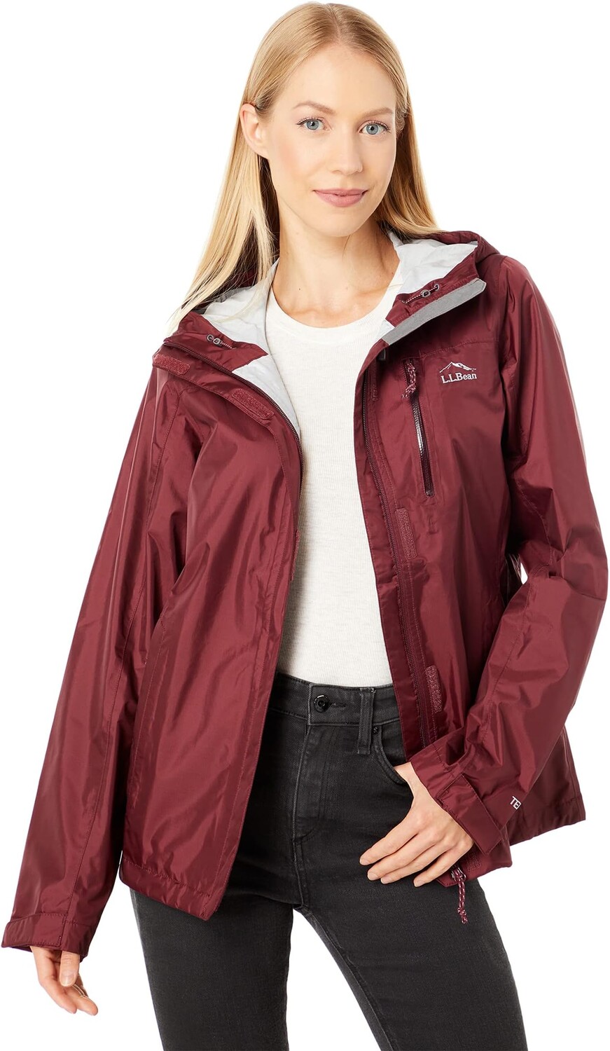 Дождевик Trail Model L.L.Bean, цвет Burgundy