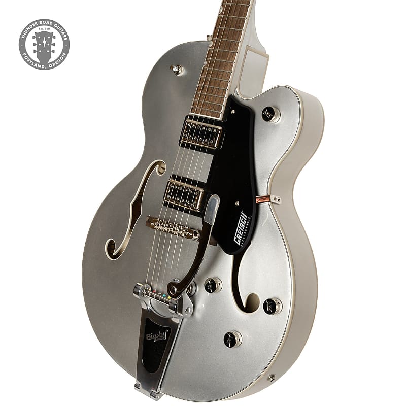 цена Электрогитара Gretsch G5420T Electromatic Classic Hollow Body Single-Cut with Bigsby Airline Silver