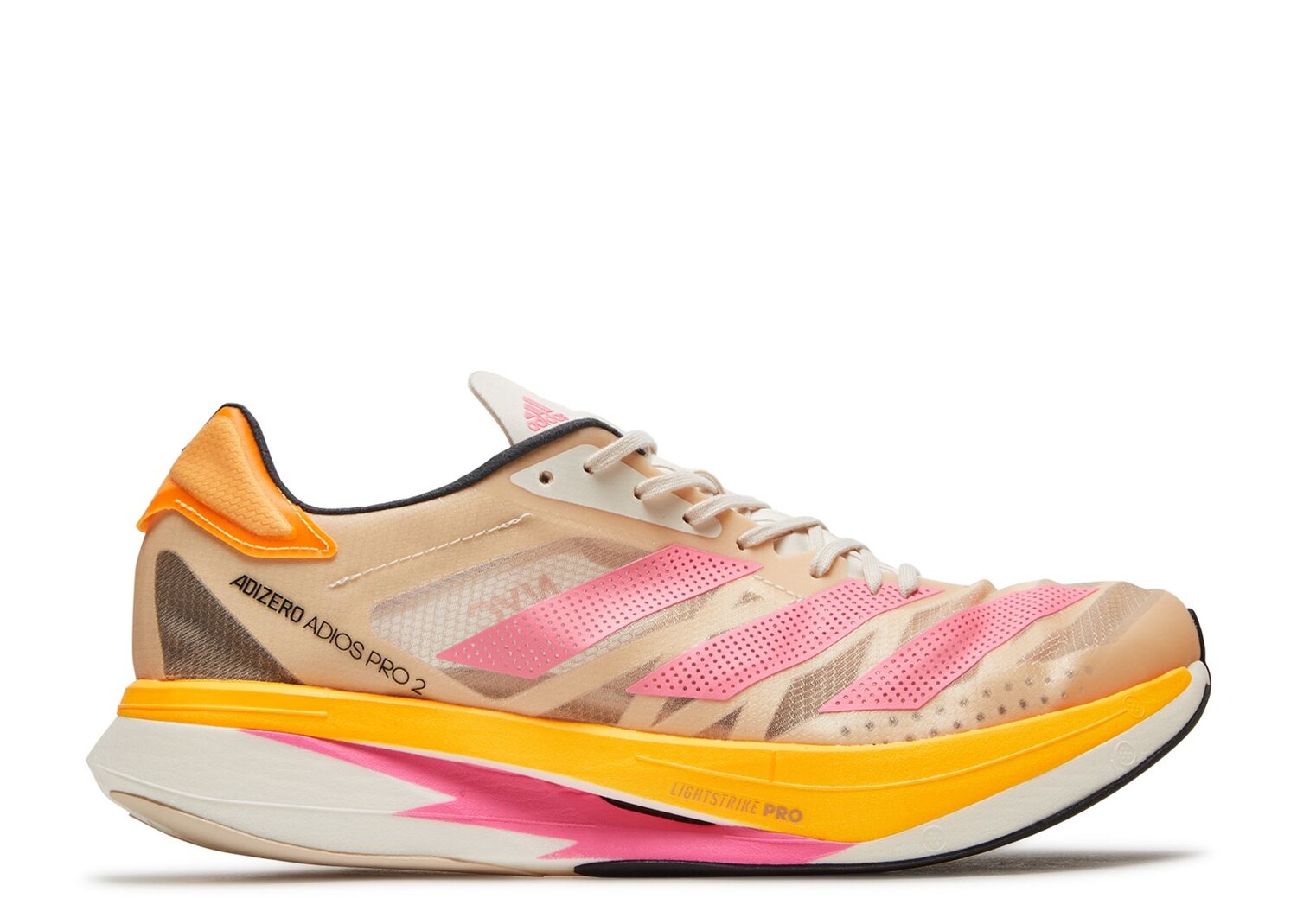 

Кроссовки adidas Adizero Adios Pro 2 'Halo Ivory Ultra Pop', кремовый, Бежевый