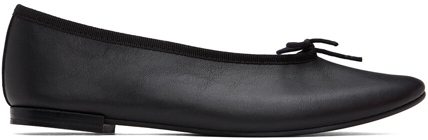 

Черные балетки Lilouh Repetto
