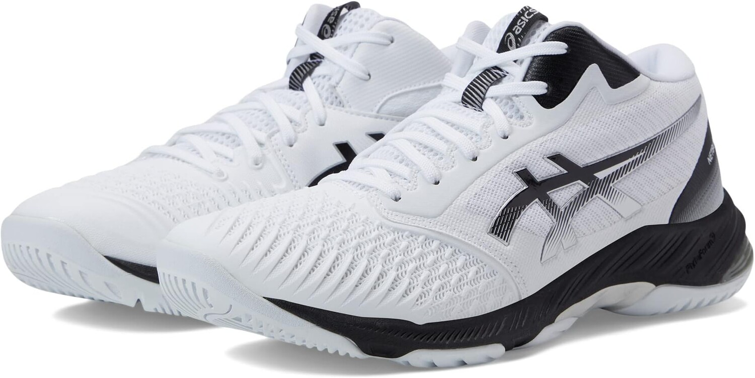 Кроссовки Netburner Ballistic FF MT 3 Volleyball Shoe ASICS, цвет White/Black кроссовки netburner ballistic ff mt 2 white black asics белый