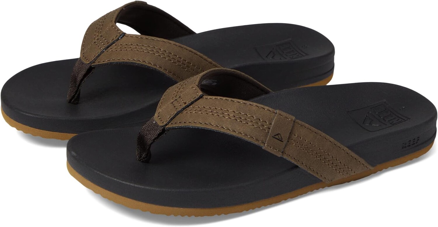 

Шлепанцы Reef Kids Cushion Phantom Flip Flop Reef, цвет Black/Brown