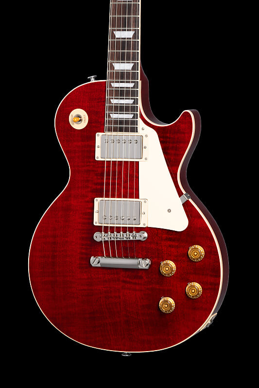 

Электрогитара Gibson Les Paul Standard 50s Figured Top, 60s Cherry