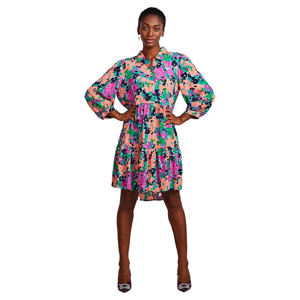

Короткое платье Yas Erika 3/4 Sleeve, синий