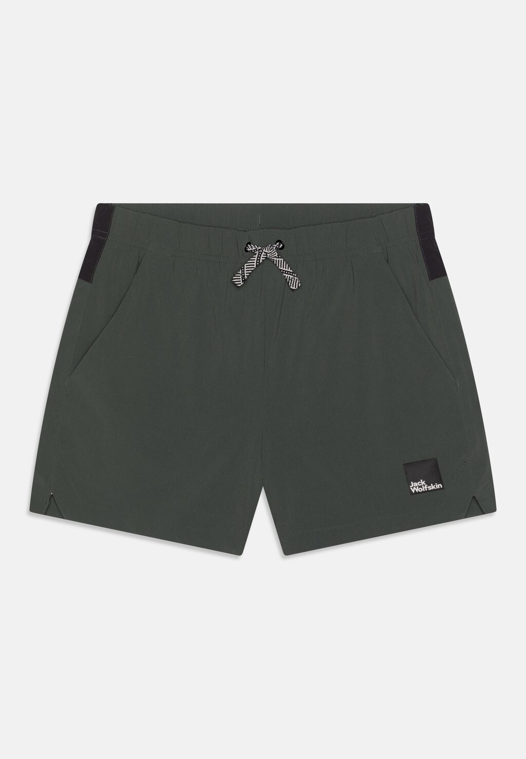 

Шорты для улицы TEEN SHORTS UNISEX Jack Wolfskin, цвет slate green