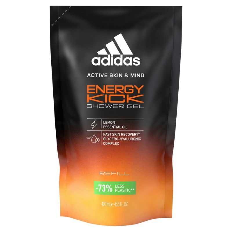Adidas Skin & Mind Energy Kick Refill гель для душа, 400 ml