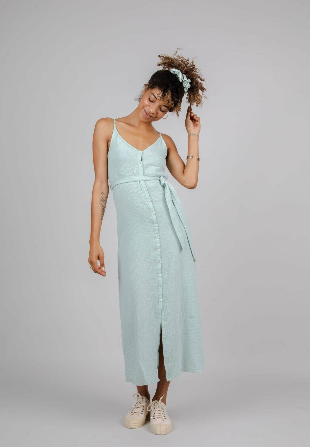 

Длинное платье Brava Fabrics, зеленый