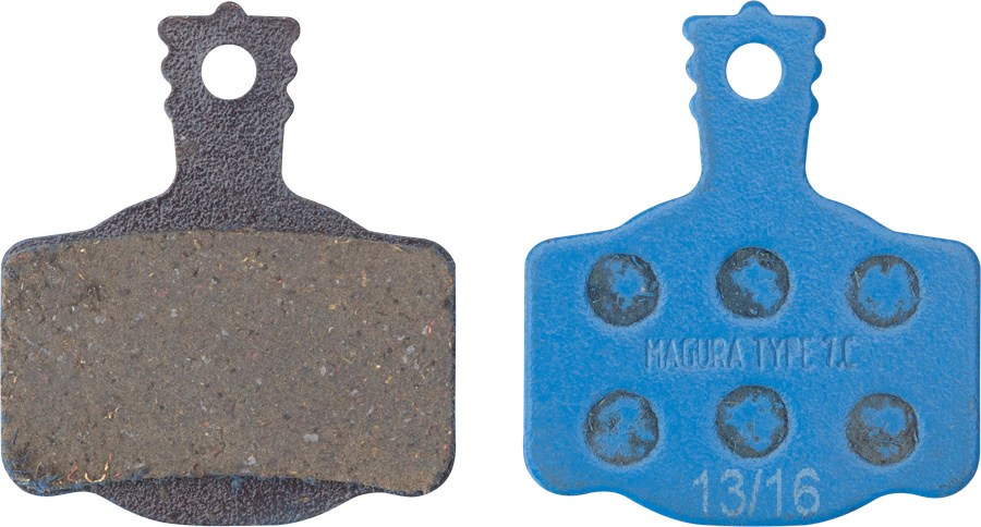 7.C Комфортные составные дисковые тормозные колодки Magura тормозные колодки дисковые bbb discstop comp magura 2011 blue