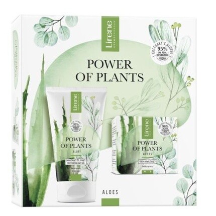 

Набор увлажняющих кремов Power of Plants Aloe 50 мл + увлажняющий гель Assorted