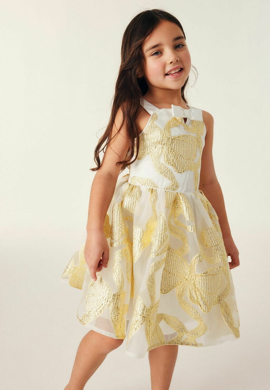 

Коктейльное/праздничное платье BOW REGULAR FIT Baker by Ted Baker, цвет gold