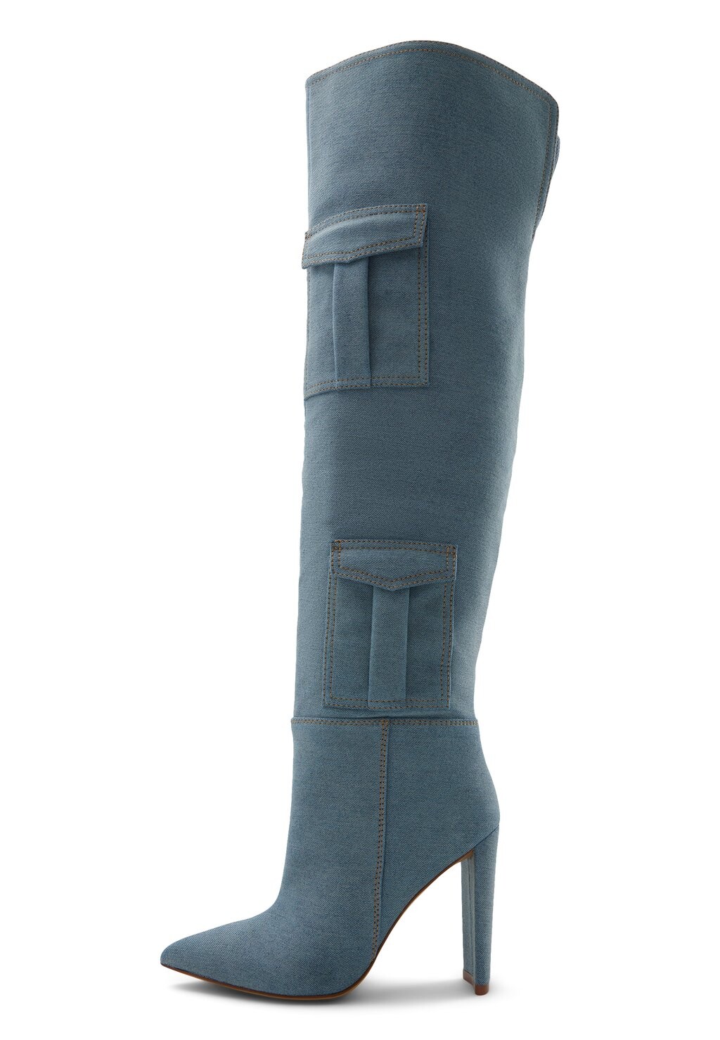 

Ботфорты Pull On Rider ALDO, цвет light blue