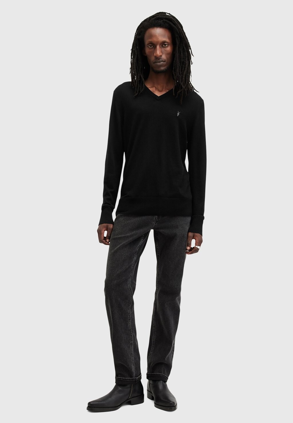 

Джемпер MODE VNECK AllSaints, черный