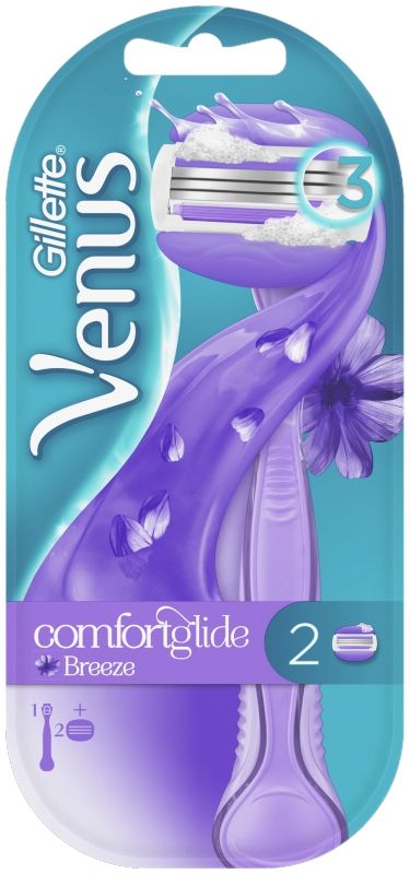 Gillette Venus Breeze Comfortglide женская бритва, 1 шт.