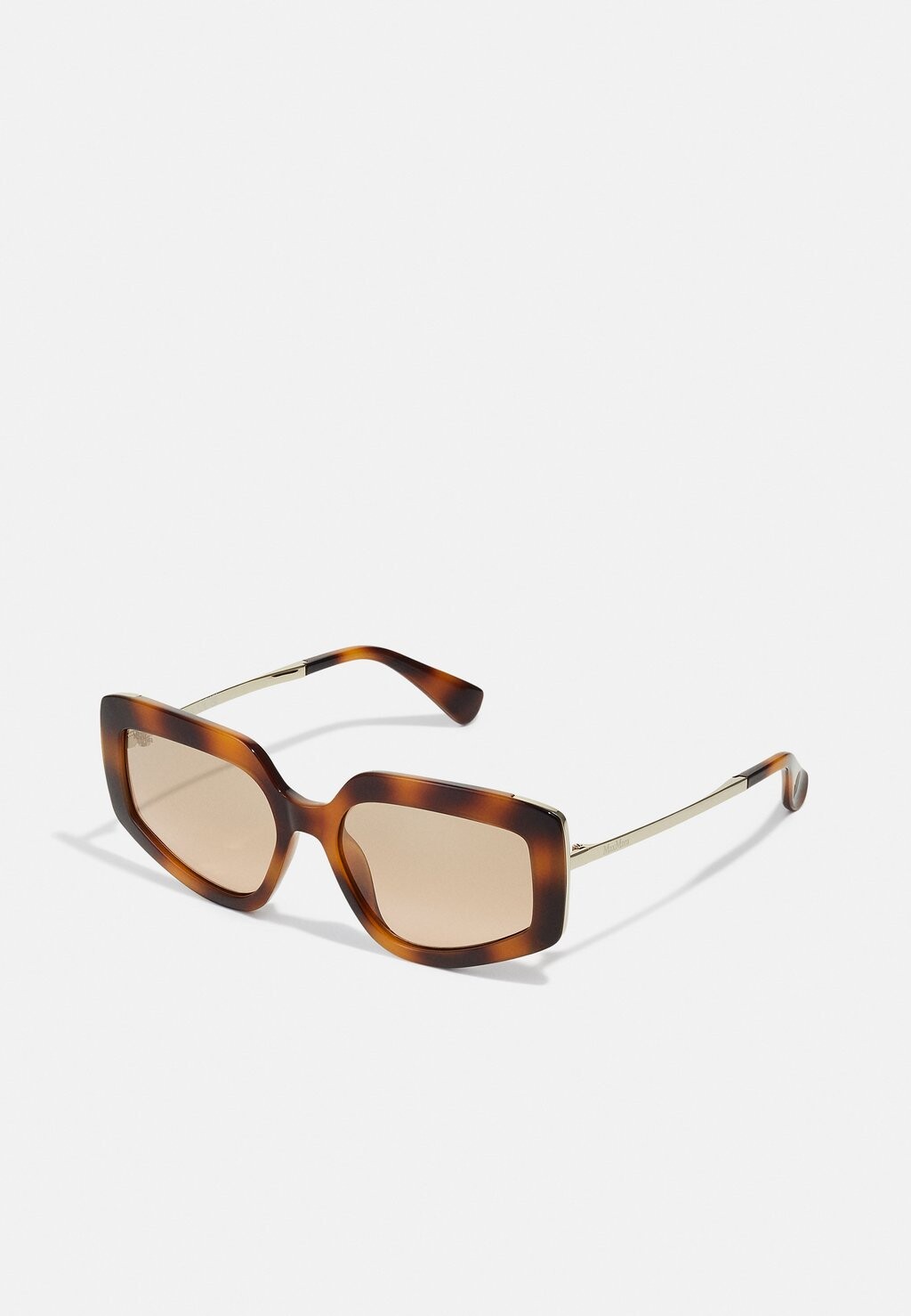 

Солнцезащитные очки Max Mara, цвет dark havana