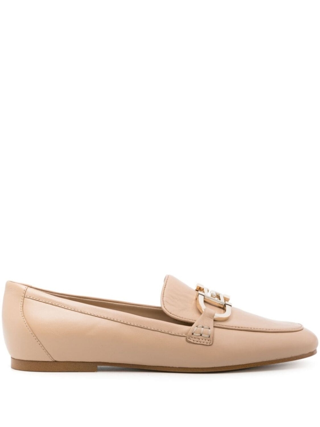

Кожаные Лоферы Isaac GUESS USA, бежевый