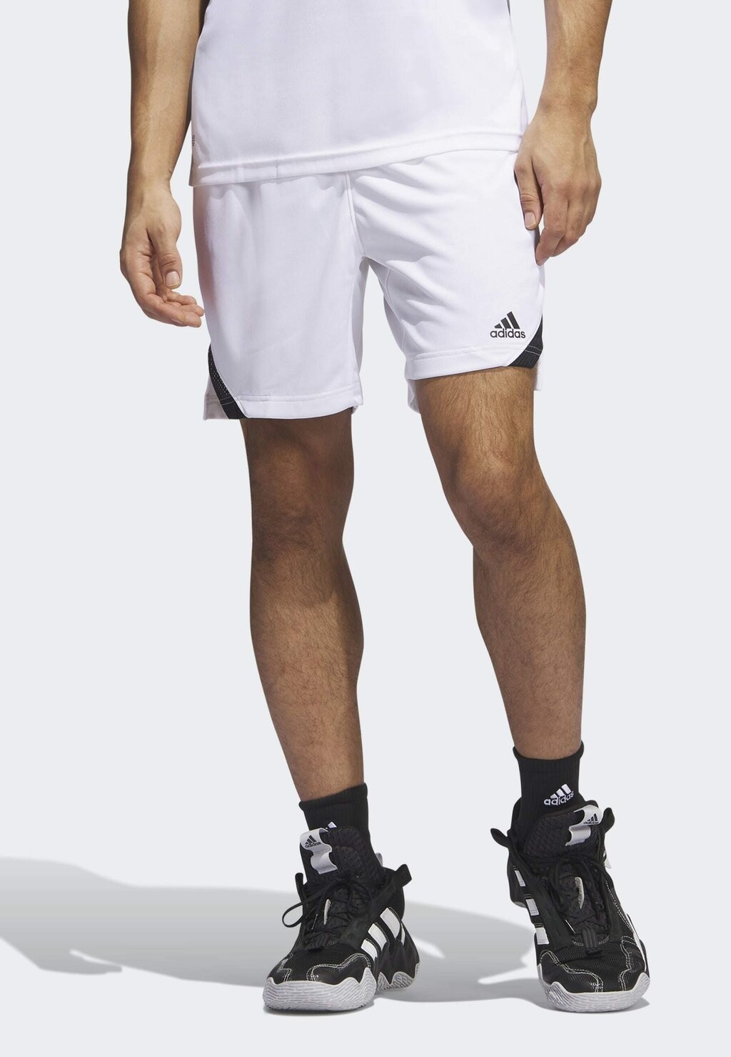 

Спортивные шорты ICON SQUAD Adidas, белый черный