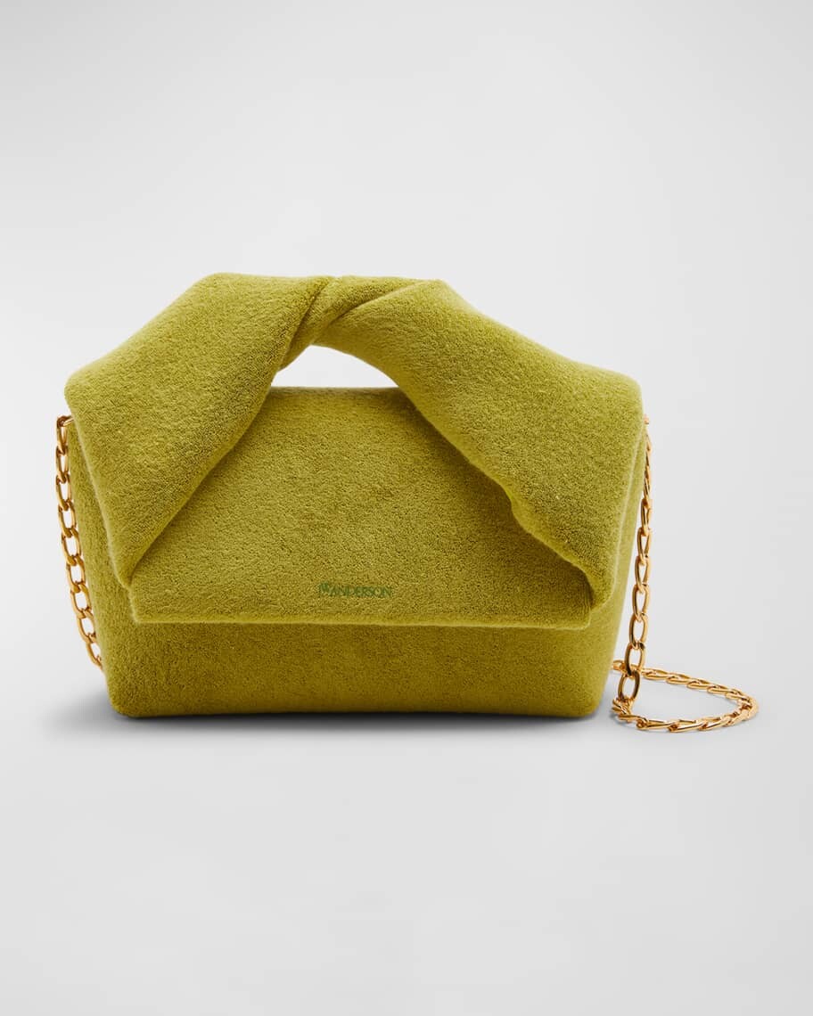 

Сумка на плечо Twisted Midi Terry Towel с цепочкой JW Anderson