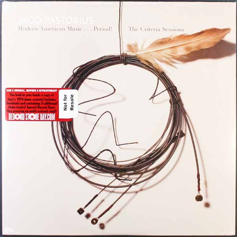 

Виниловая пластинка LP Modern American Music...Period! [Red Swirl Vinyl Record Store Day Issue] - Jaco Pastorius
