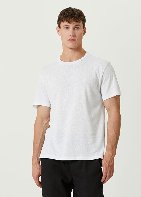

Kurtz белая льняная футболка AllSaints, Белый