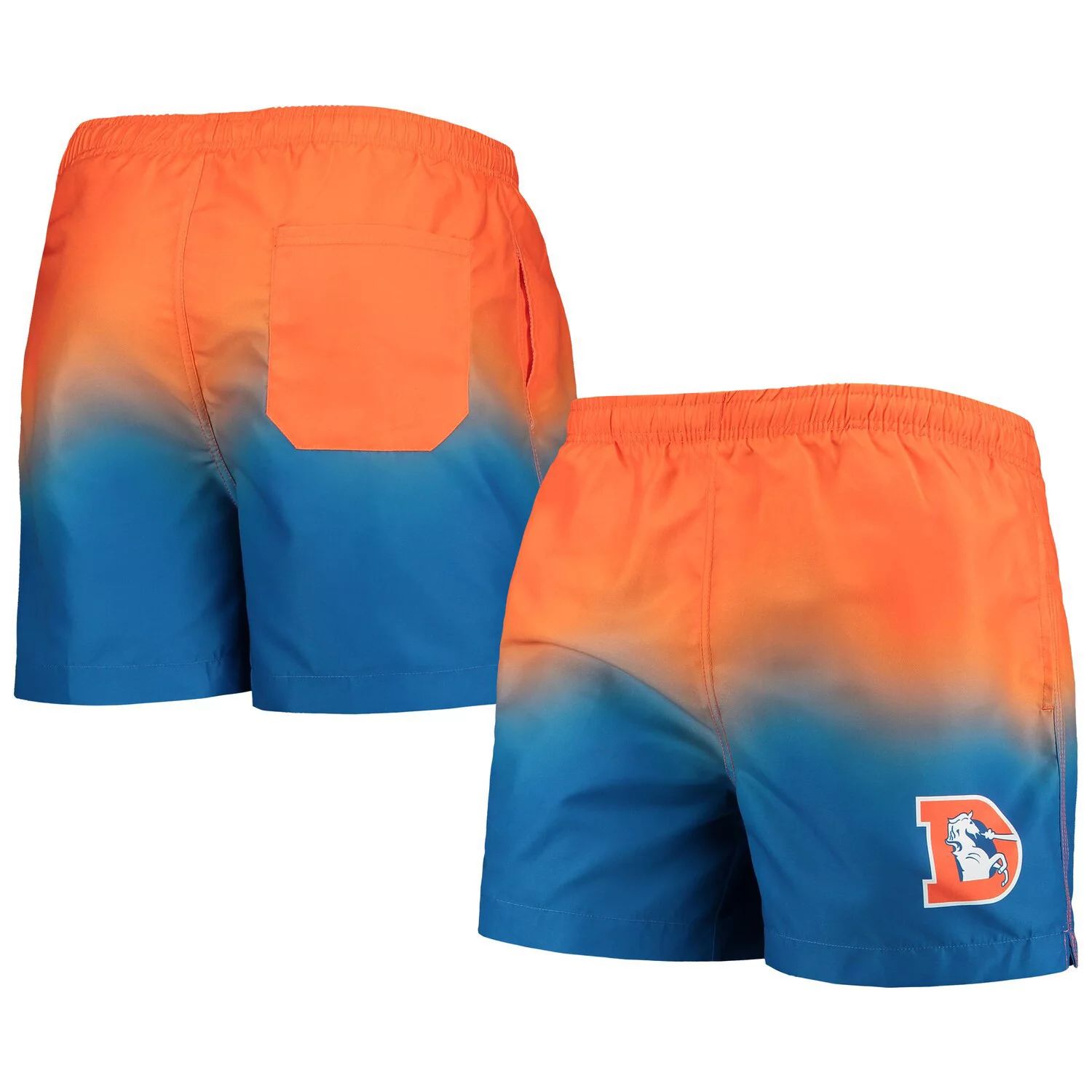 Мужские шорты для плавания в стиле ретро FOCO Royal Denver Broncos