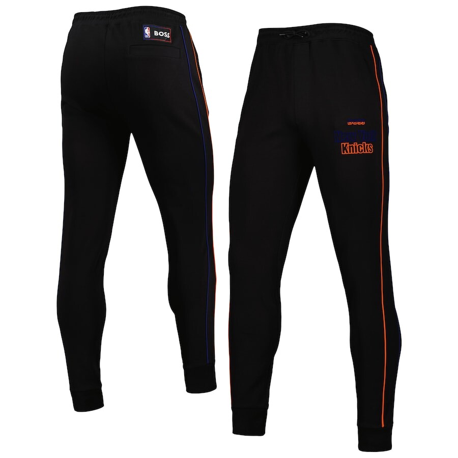 

Брюки Hugo Boss New York Knicks, черный