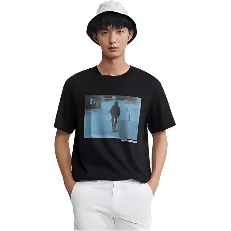 

Мужская футболка Calvin Klein, цвет BEH - CK Black