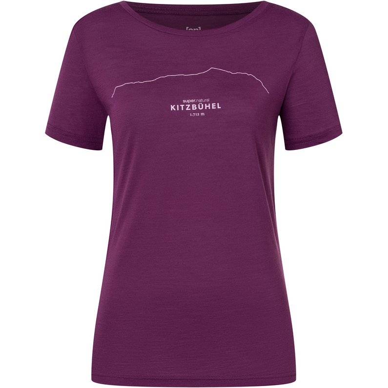 Женская футболка Китцбюэль Super.Natural, фиолетовый