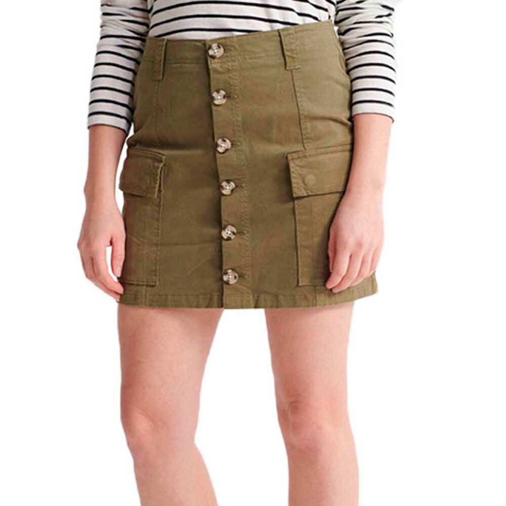 

Юбка мини Superdry Alchemy Cargo, зеленый