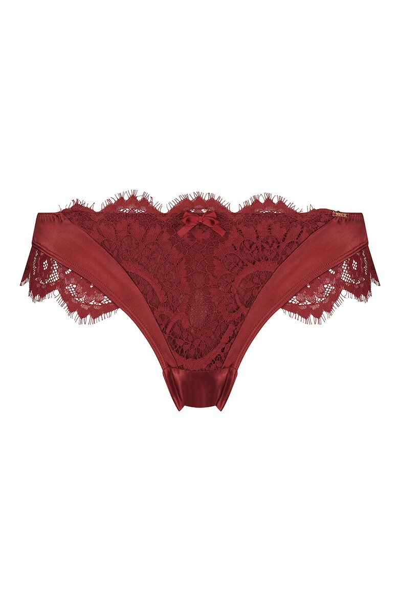 

Сетчатое бикини с кружевом Hunkemoller, бургундия