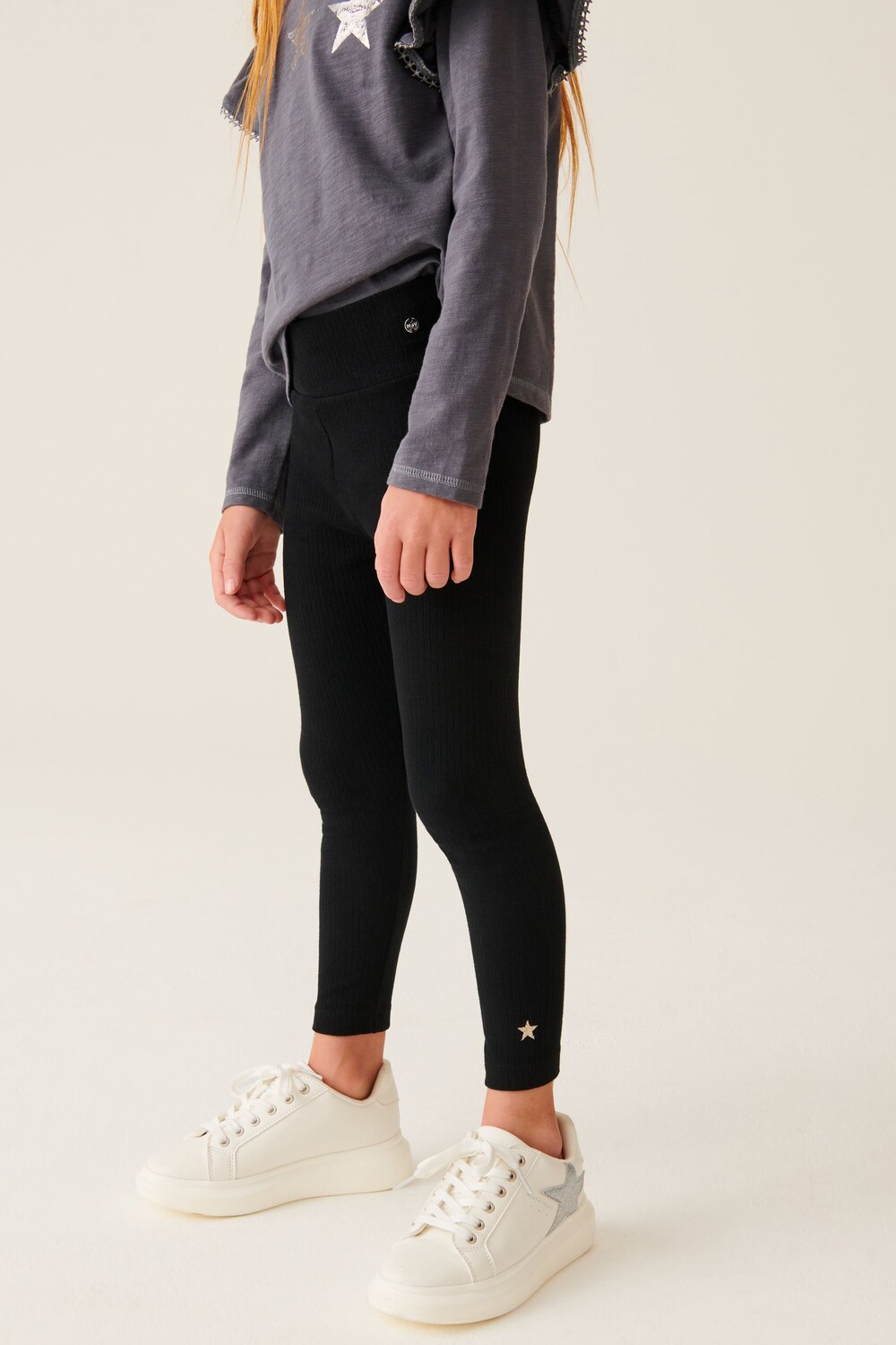 

Леггинсы в рубчик Mint Velvet, черный