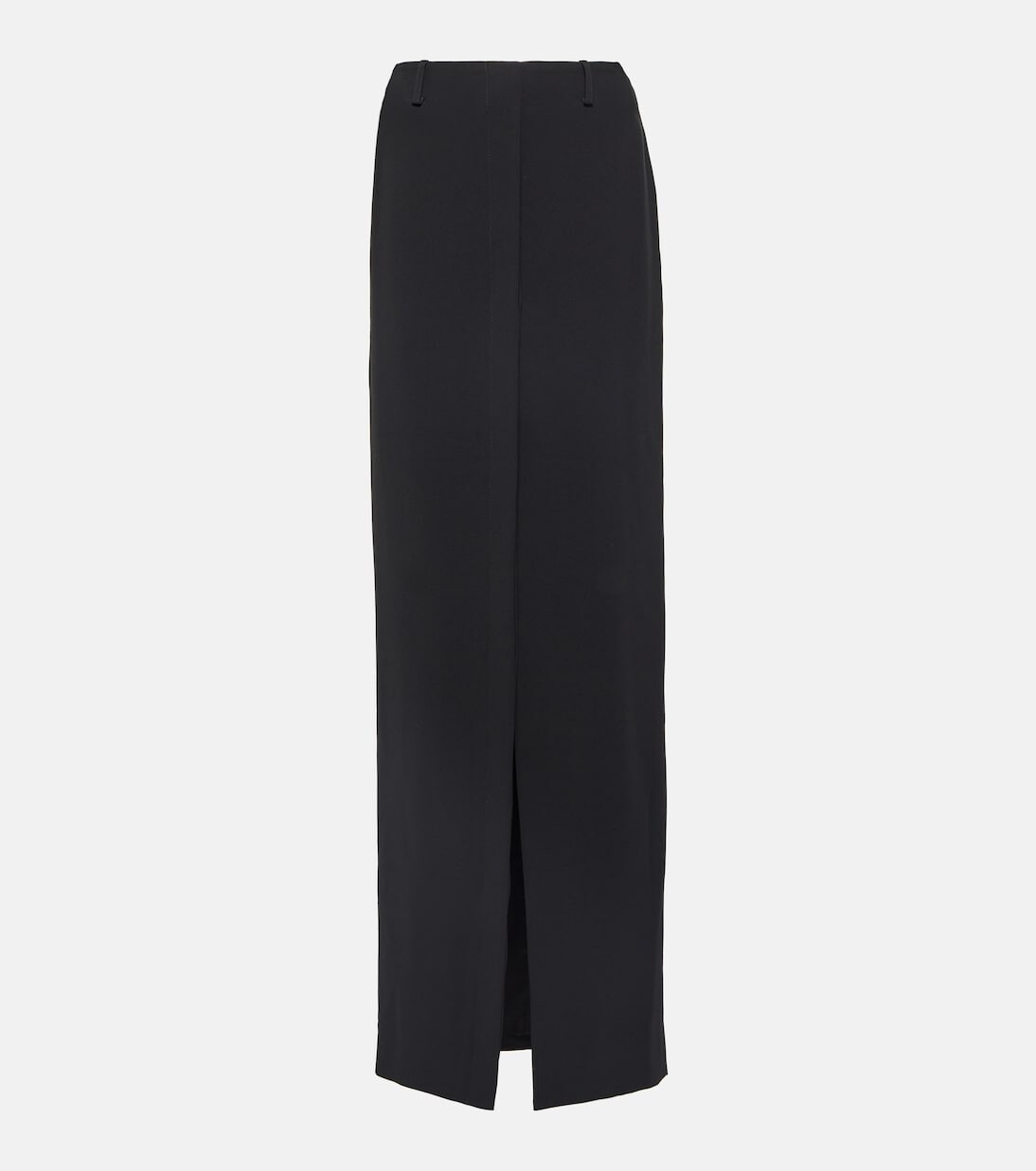 

Юбка макси из крепа Dries Van Noten, черный