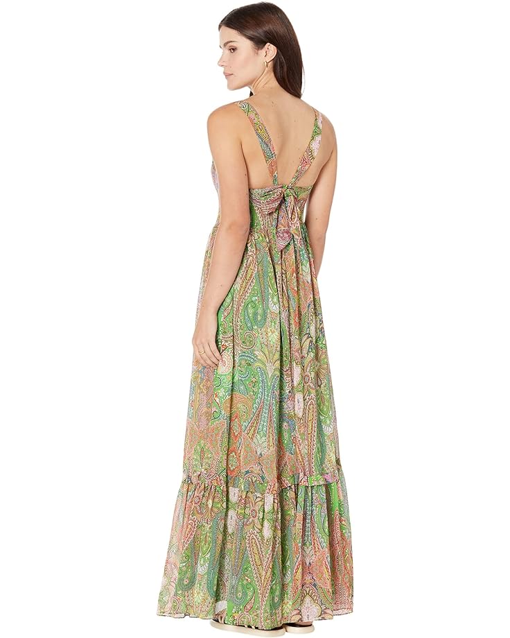 Платье MANGO Cisne Dress, зеленый цена и фото