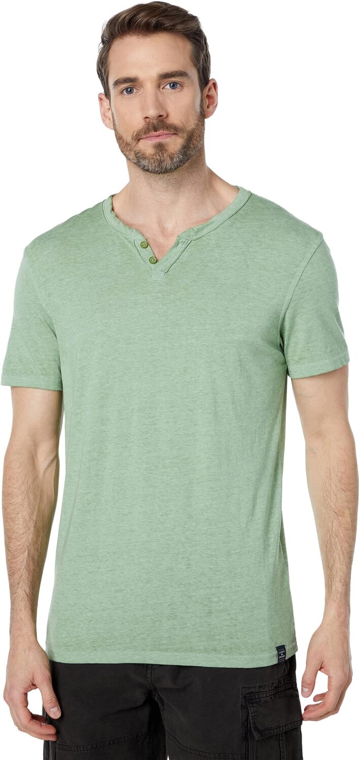 

Горловина Venice Burnout с вырезом Lucky Brand, цвет Calliste Green