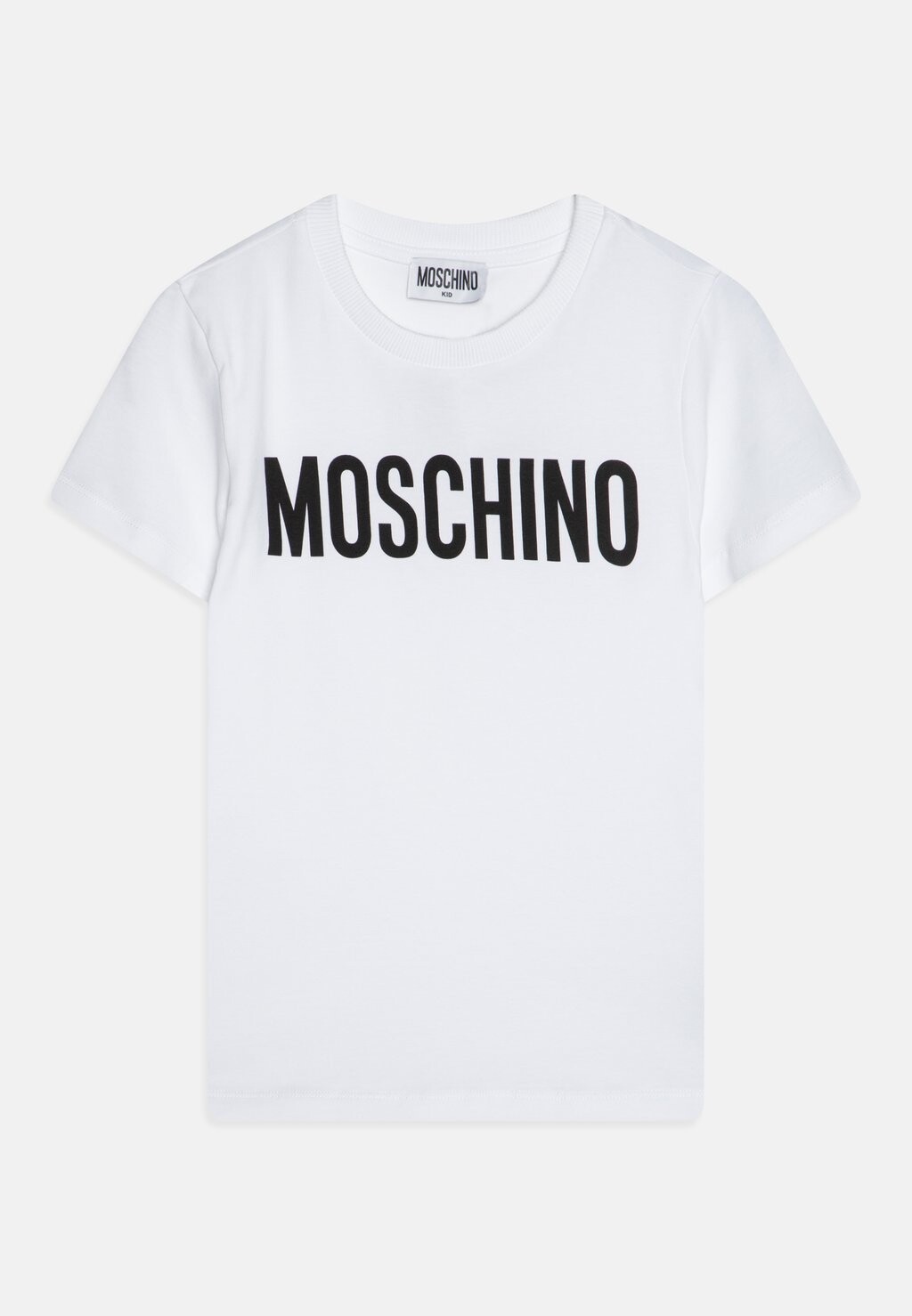 Футболка с принтом Unisex MOSCHINO, цвет bianco ottico