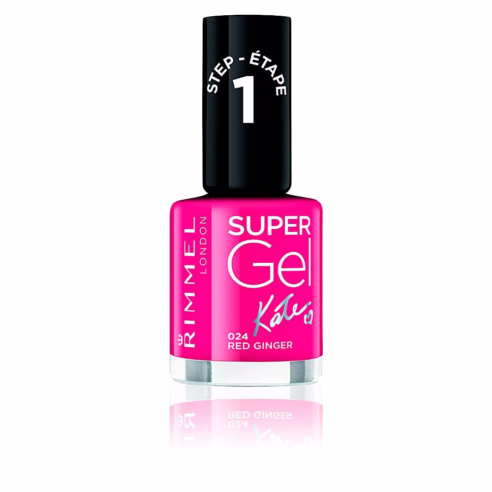 цена Лак для ногтей Kate super gel nail polish Rimmel london, 12 мл, 024-red ginger