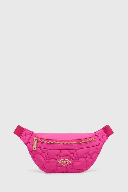 

Поясная сумка Love Moschino, розовый